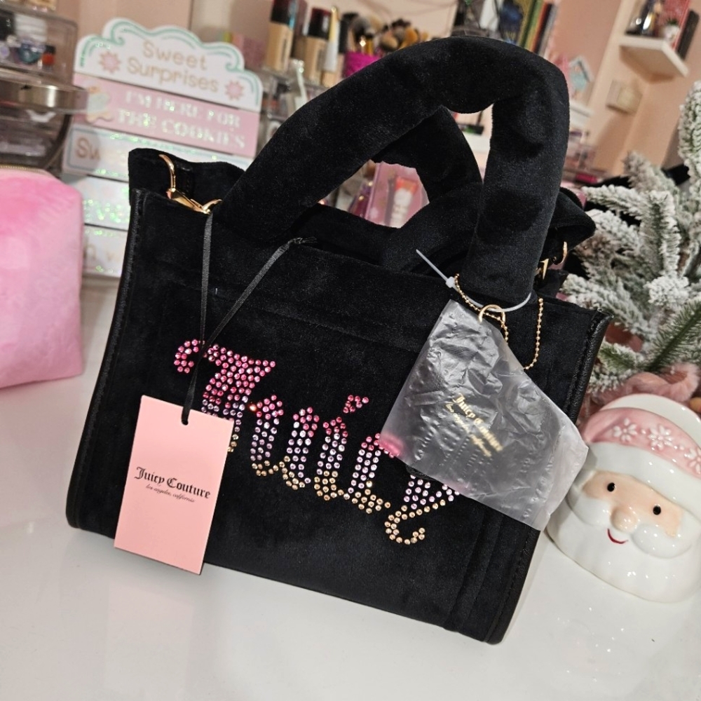 Juicy Couture Liquorice Big Spender Mini Tote